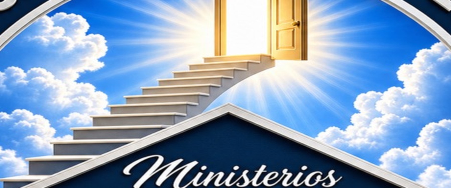 Escalera hacia la luz — Casa de Dios Puerta del Cielo